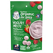 Gerber Organics for Baby Yogurt Melts - Red Berries