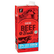 H-E-B Reduced Sodium Beef Broth