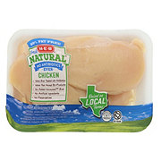 H-E-B Natural Boneless Skinless Chicken Breasts, 99% Fat Free
