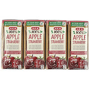 H-E-B 100% Apple Strawberry Juice 8 pk Juice Boxes