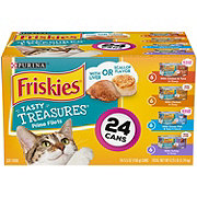 Friskies Gravy Wet Cat Food Variety Pack, Tasty Treasures Prime Filets