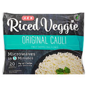H-E-B Frozen Riced Veggie Original Cauliflower Rice