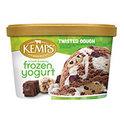 Kemps Smooth & Creamy Frozen Yogurt - Twisted Dough