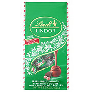 Lindt Lindor Peppermint Cookie Milk Chocolate Truffles Christmas Candy