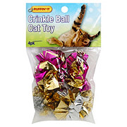 Ruffin' It Crinkle Ball Cat Toy