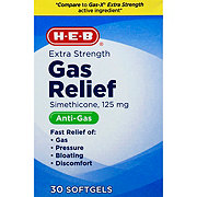 H-E-B Gas Relief Extra Strength Softgels