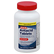 H-E-B Antacid Extra Strength Cherry Chewable Tablets