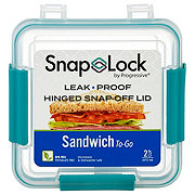 Progressive Snap Lock Sandwich To-Go Container