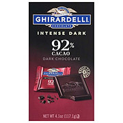 Ghirardelli Intense Dark 92% Cacao Chocolate Squares