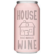 House Wine Rosé Bubbles Can