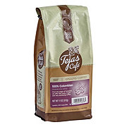 Tejas Cafe 100% Colombian Medium Roast Ground Coffee
