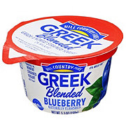 Hill Country Fare Blended Blueberry Greek Yogurt