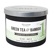 Vineyard Hill Naturals Green Tea & Bamboo Scented 3-Wick Soy Candle