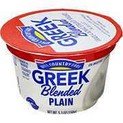 Hill Country Fare 17g Protein Blended Plain Nonfat Greek Yogurt