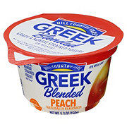 Hill Country Fare Blended Peach Greek Yogurt