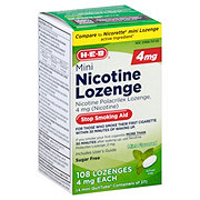 H-E-B Mini 4 mg Nicotine Lozenges - Mint