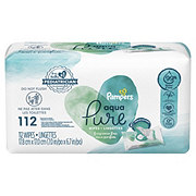 Pampers Aqua Pure Baby Wipes 2 Pk