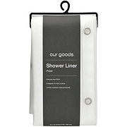 our goods PEVA Shower Liner - Frost