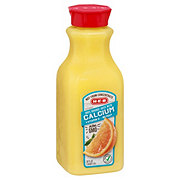 H-E-B 100% Orange Juice with Calcium & Vitamin D - No Pulp