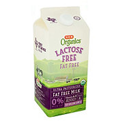 H-E-B Organics Lactose Free Fat Free Milk