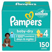 Pampers Baby-Dry Diapers - Size 4