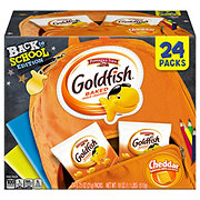 Pepperidge Farm Goldfish Back To School Cheddar Baked Snack Crackers