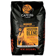 CAFE Olé by H-E-B Whole Bean Medium Roast Houston Blend Coffee