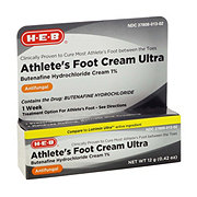 H-E-B Athletes Foot Cream Ultra