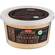H-E-B Copper Kettle Parmesan Grated Cheese