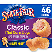 State Fair Frozen Fully Cooked Classic Mini Corn Dogs