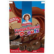 Little Debbie Fudge Round Chocolate Mini Donuts