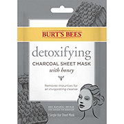 Burt's Bees Detoxifying Charcoal Facial Sheet Mask