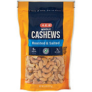 H-E-B Salted Roasted Whole Cashews
