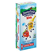 Stonyfield Organic Kids Strawberry Banana Whole Milk Yogurt Tubes