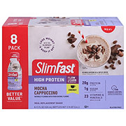SlimFast High Protein Meal Replacement Shakes - Mocha Cappuccino, 11 oz