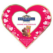 Ghirardelli Caramel Milk Chocolate Hearts Valentine's Gift Box