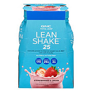 GNC Total Lean Shake 25 - Strawberries & Cream, 4 Pk