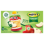 Mott's No Sugar Added Apple Sauce Pouches