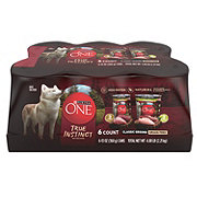 Purina ONE Purina ONE True Instinct Classic Ground Grain-Free Formulas With Real Turkey and Venison, and With Real Chicken and Duck High Protein Wet Dog Food Variety Pack