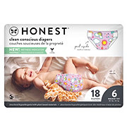 The Honest Company Clean Conscious Diapers - Size 6, Sky's the Limit Print