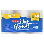 H-E-B Our Finest Ultra Strong Toilet Paper - Shop Toilet Paper at H-E-B