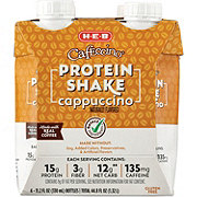 H-E-B Cafeccino 15g Protein Shake - Cappuccino
