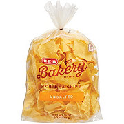 H-E-B Bakery Tortilla Chips - Unsalted