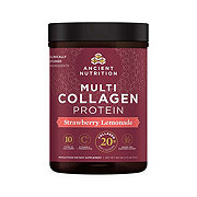 Ancient Nutrition Multi Collagen Protein Supplement - Strawberry Lemonade