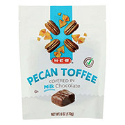 H-E-B Milk Chocolate-Covered Pecans - Banana Bread