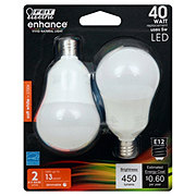 Feit Electric Enhance A15 40-Watt LED Light Bulbs - Soft White