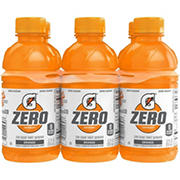 Gatorade Zero Orange Thirst Quencher 6 pk Bottles