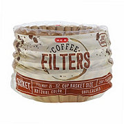 H-E-B Basket Coffee Filters - Natural Color