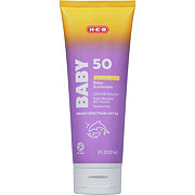 H-E-B Baby Oxybenzone Free Sunscreen Lotion – SPF 50