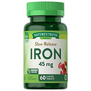 Nature's Truth Slow Release Iron 45 mg Coated Tablets